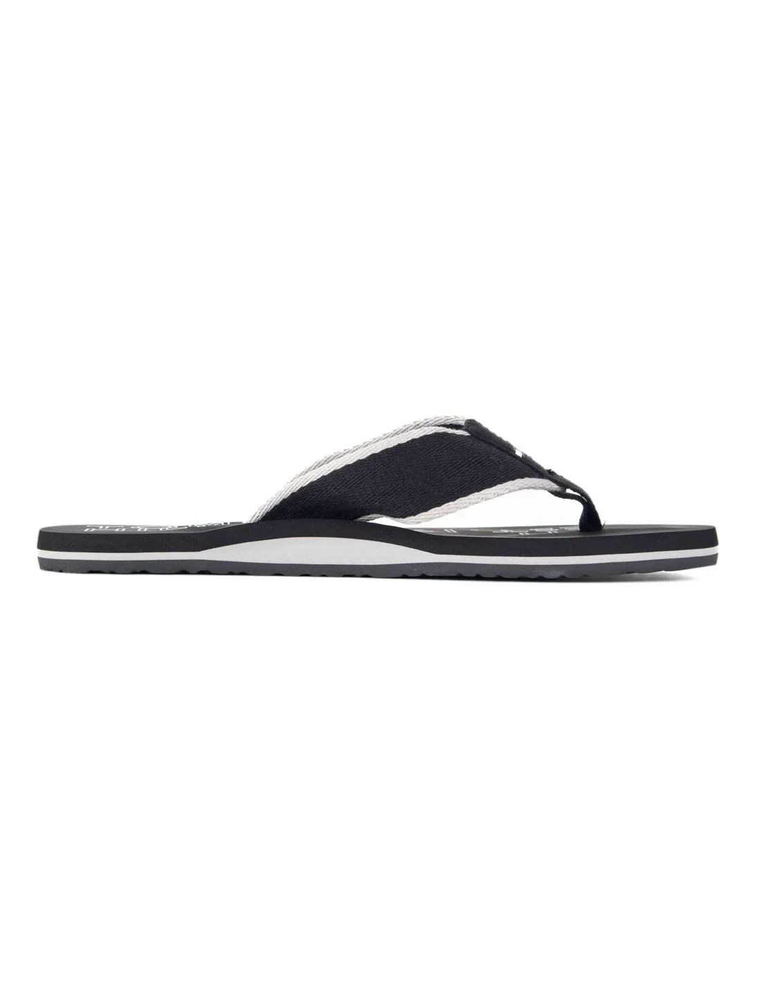 TOMMY HILFIGER  CHANCLAS NEGRAS SPORTY BEACH HOMBRE