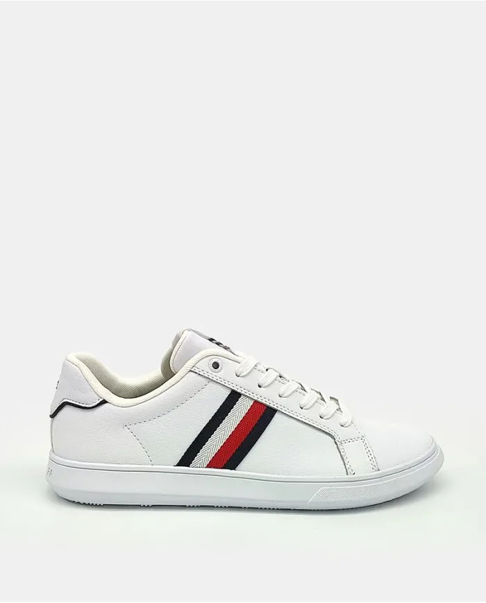 TOMMY HILFIGER Sneaker Corporate Leather Cup Stripes