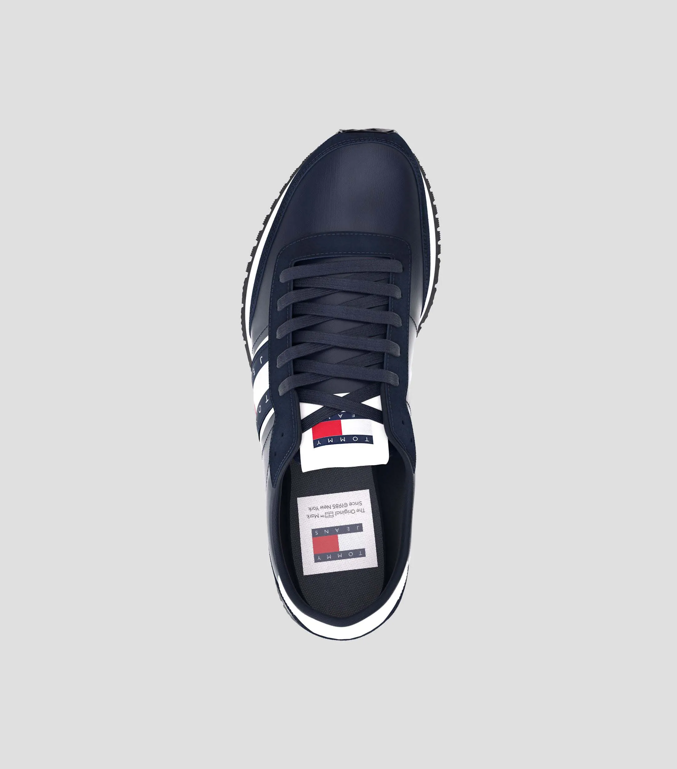 Tommy Hilfiger Tenis casuales en piel con logo Hombre