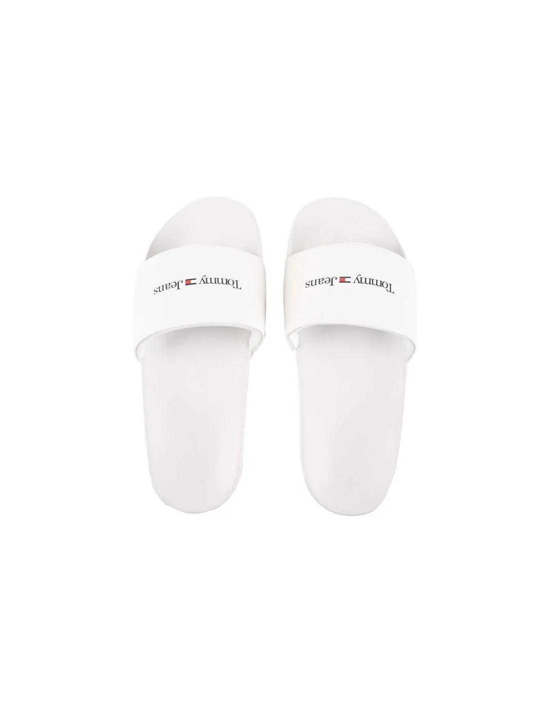 TOMMY JEANS  CHANCLAS BLANCO ROTO PRINTED MUJER