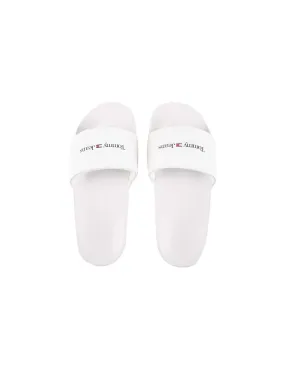 TOMMY JEANS - Chanclas blanco roto Printed Mujer