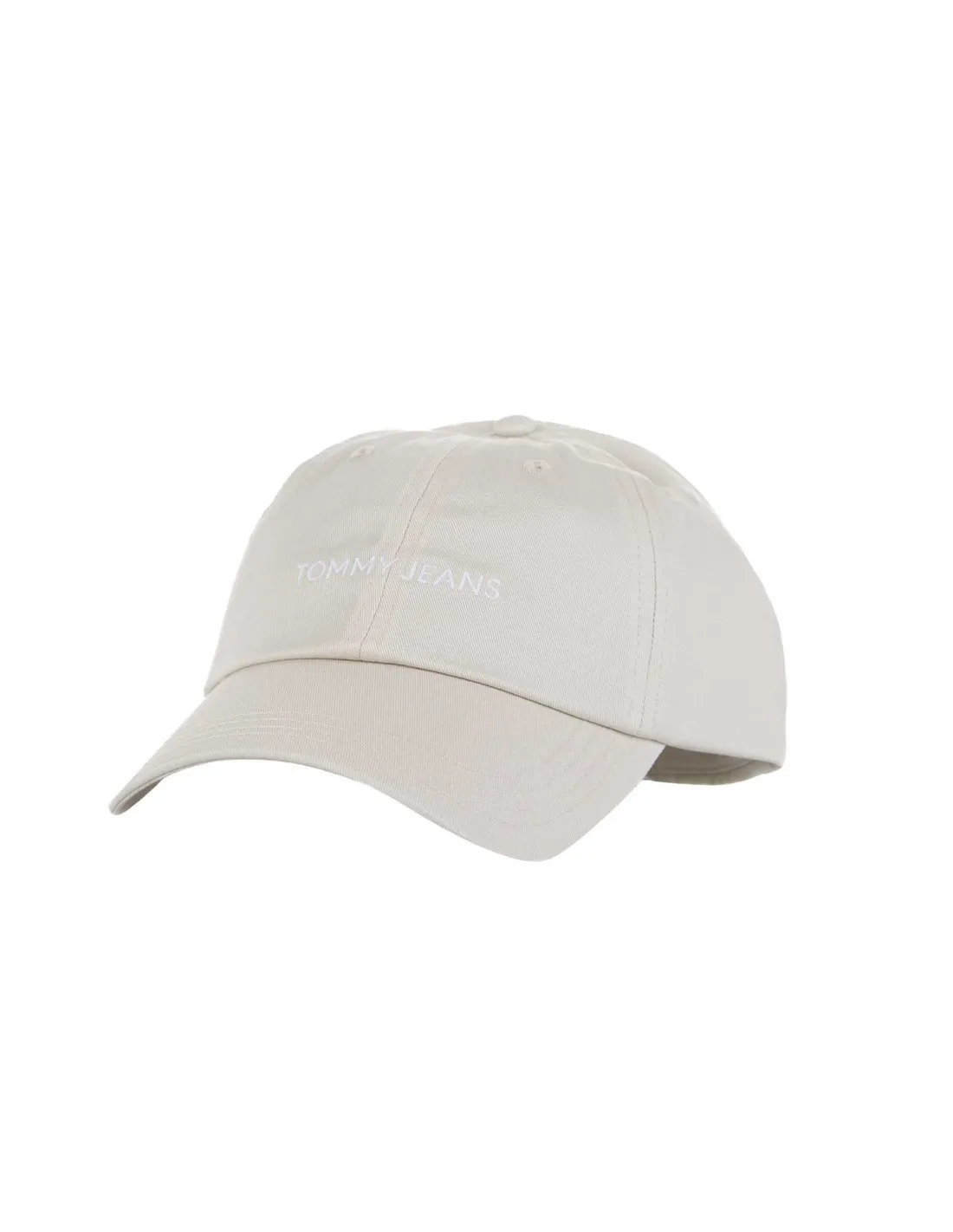 TOMMY JEANS  GORRA BEIGE TJW LINEAR LOGO AW0AW15845 ADULTO