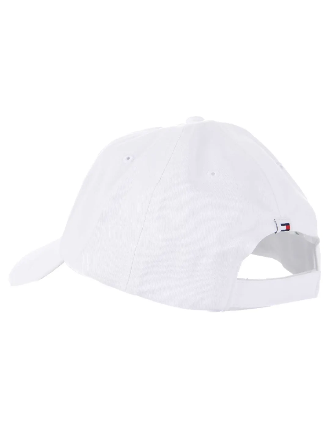 TOMMY JEANS  GORRA BLANCA TJM LINEAR LOGO AM0AM12024 HOMBRE