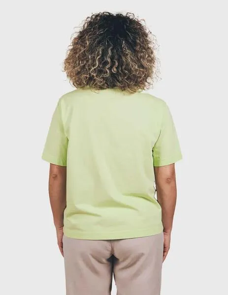 Trendsplant Garceta Camiseta verde para mujer