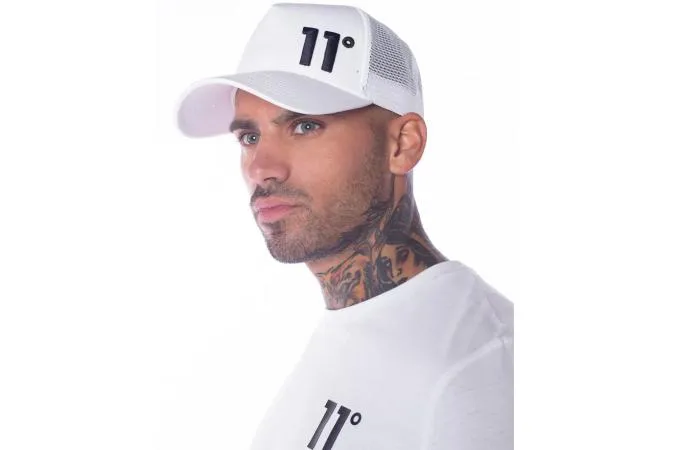 TRUCKER CAP WHITE