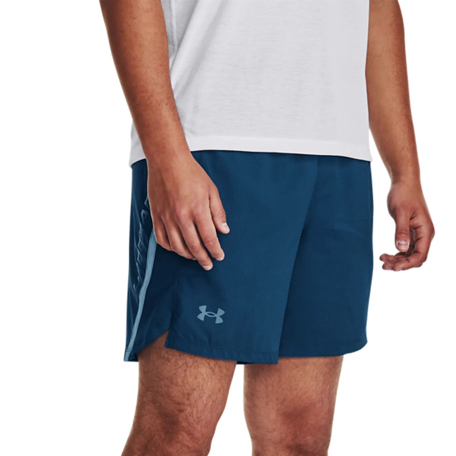 Under Armour Launch Graphic 7in Shorts