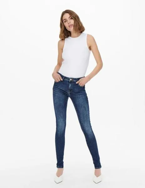 Vaquero Skinny talle medio Push Shape