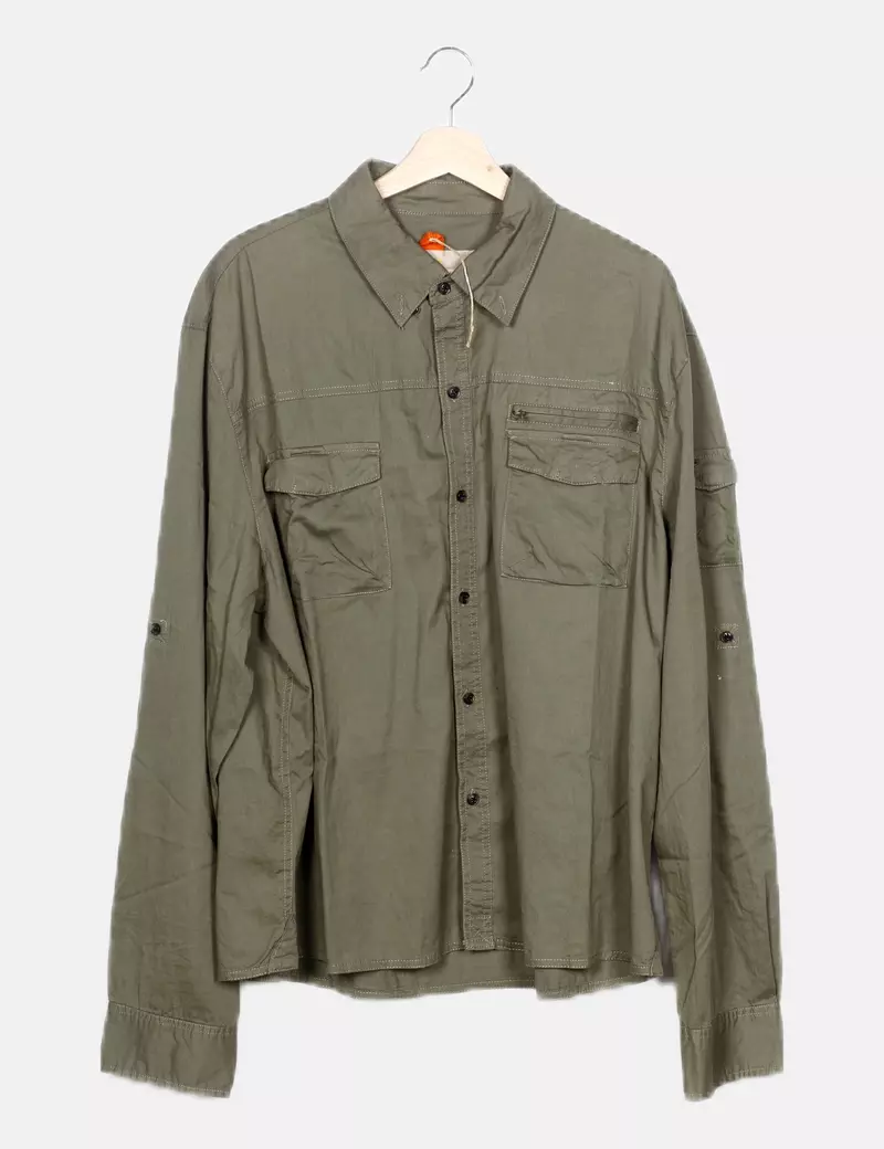 Verhunt Camisa verde casual