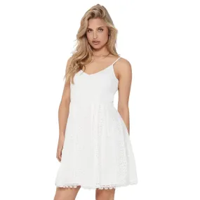  Vestidos Only Onlhelena Lace S/L Short Drees Noos