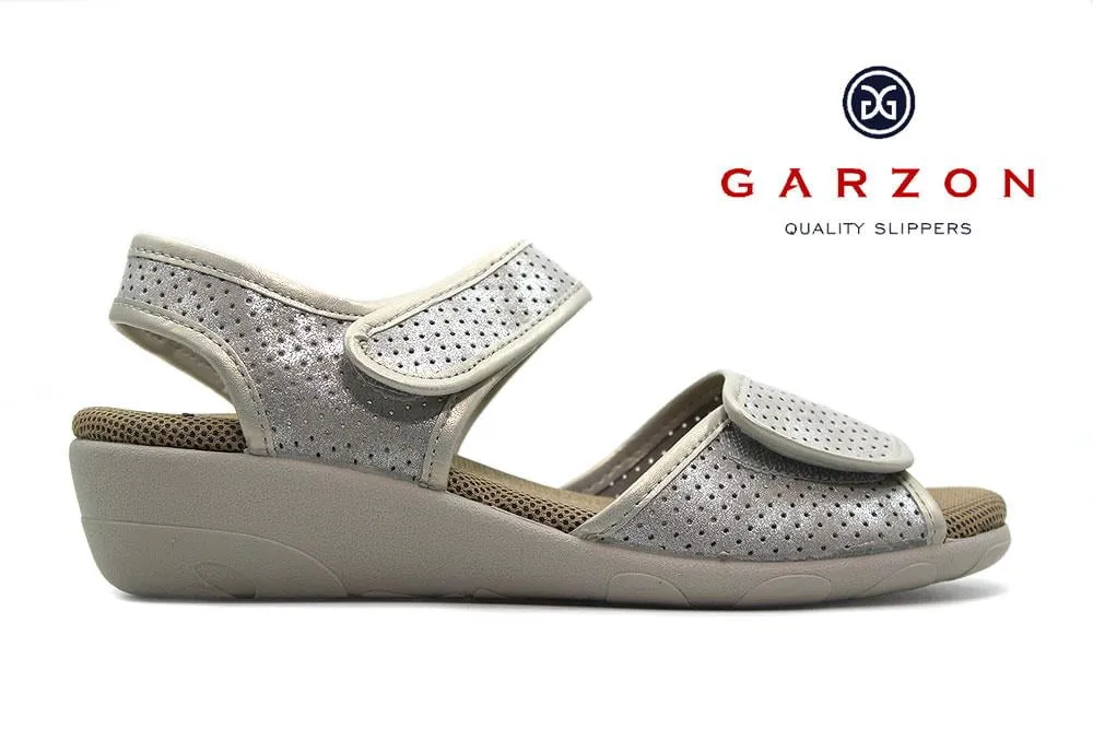 ZAPATILLAS CASA GARZON 14650 GRIS PERLA