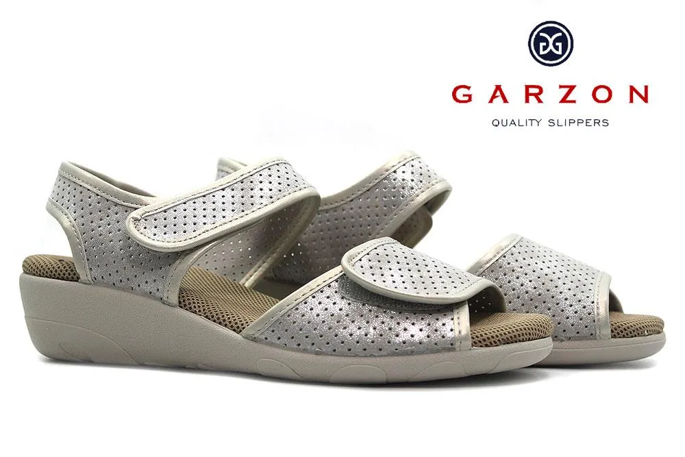 ZAPATILLAS CASA GARZON 14650 GRIS PERLA