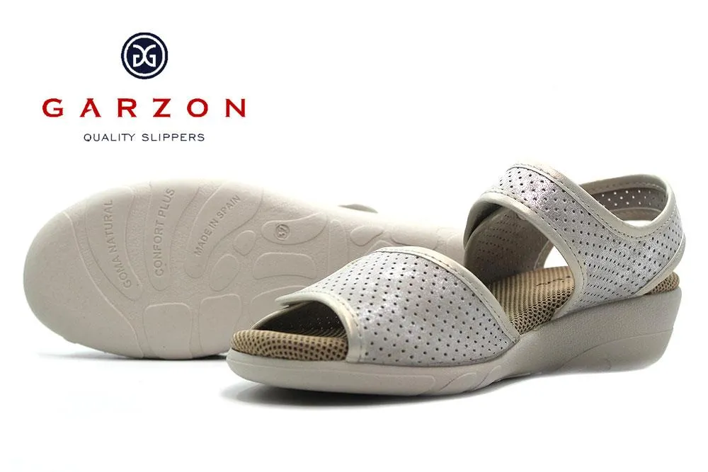 ZAPATILLAS CASA GARZON 14650 GRIS PERLA