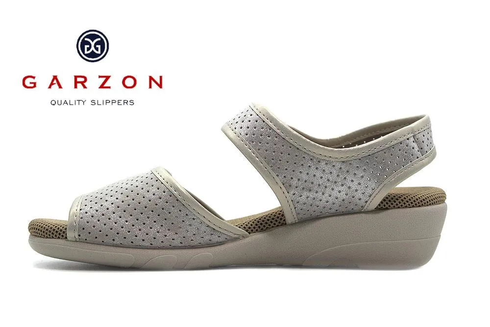 ZAPATILLAS CASA GARZON 14650 GRIS PERLA