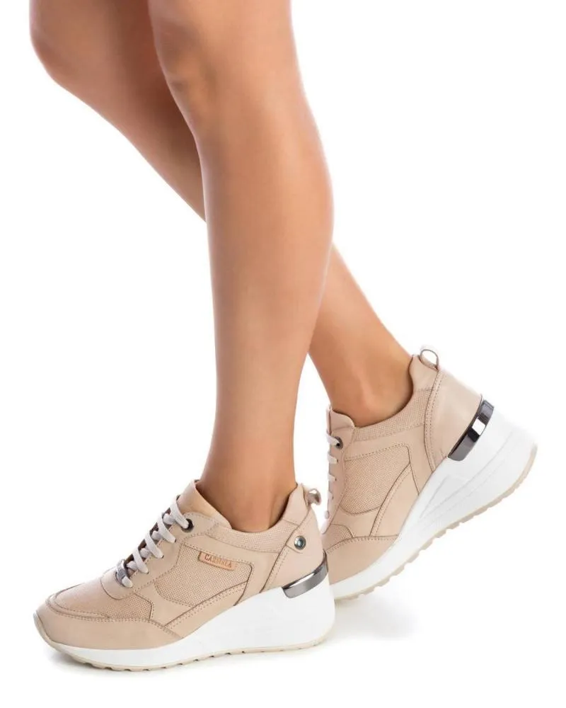 Zapatillas deporte de Mujer CARMELA 068231 BEIGE