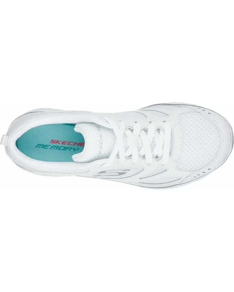 ZAPATILLAS DEPORTE SKECHERS  DE MUJER ZAPATILLAS SUMMITSSUITED  WHITE