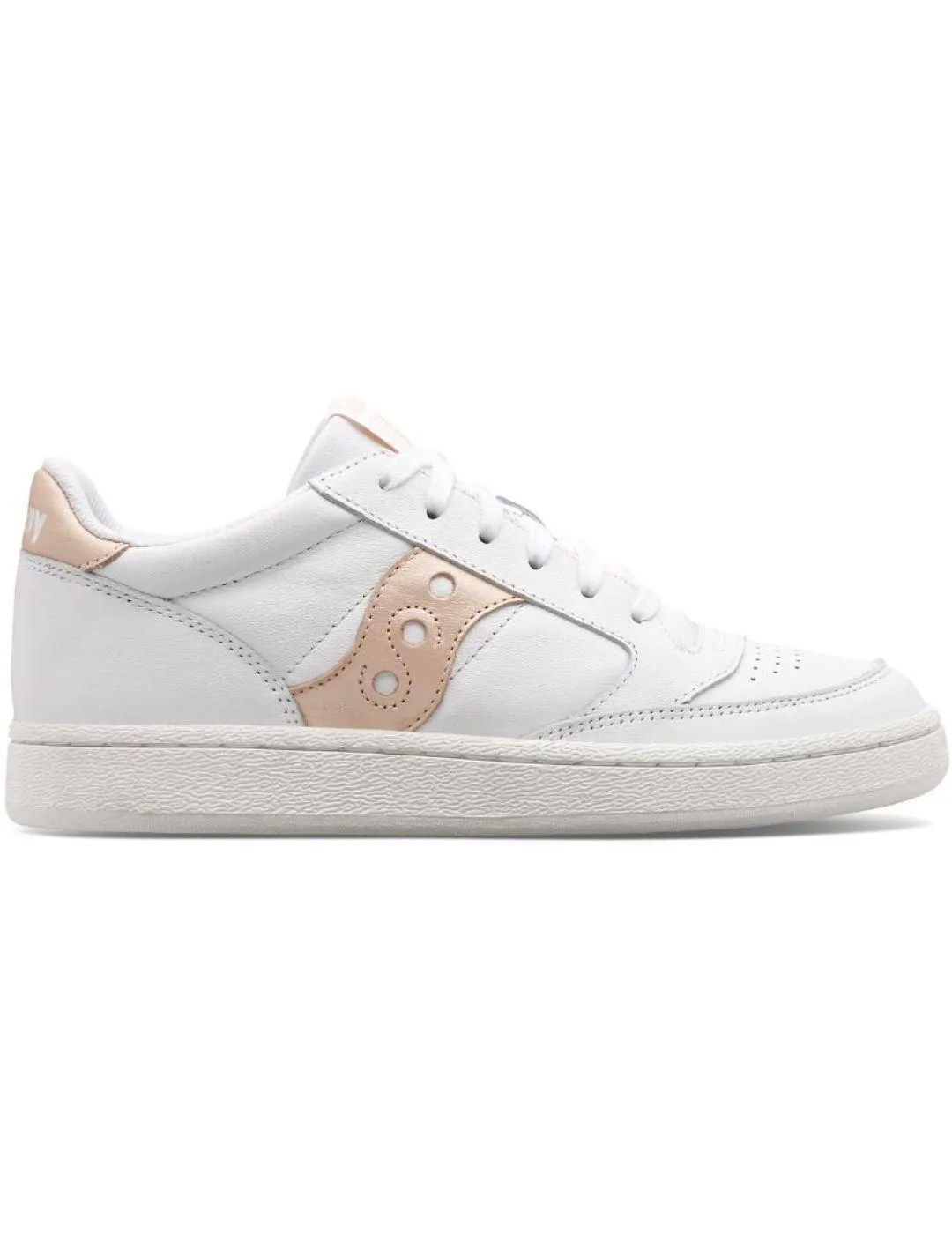 Zapatillas Saucony Court blanco/beige mujer-a