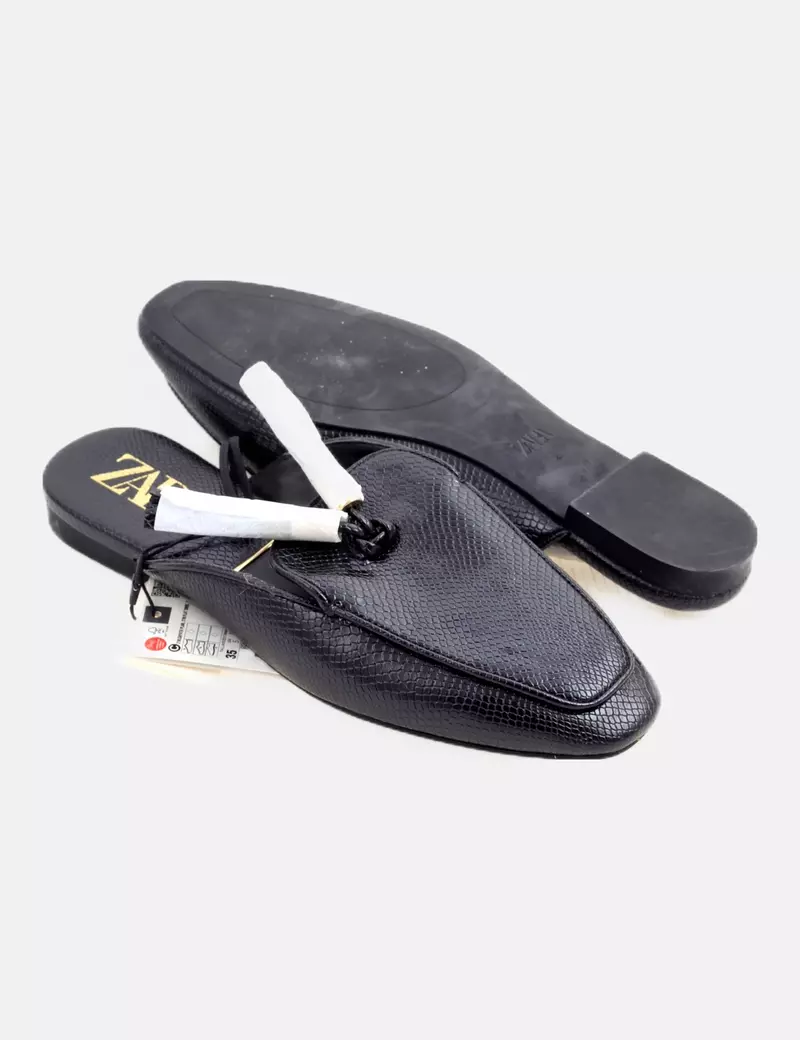 Zara Mule negro casual